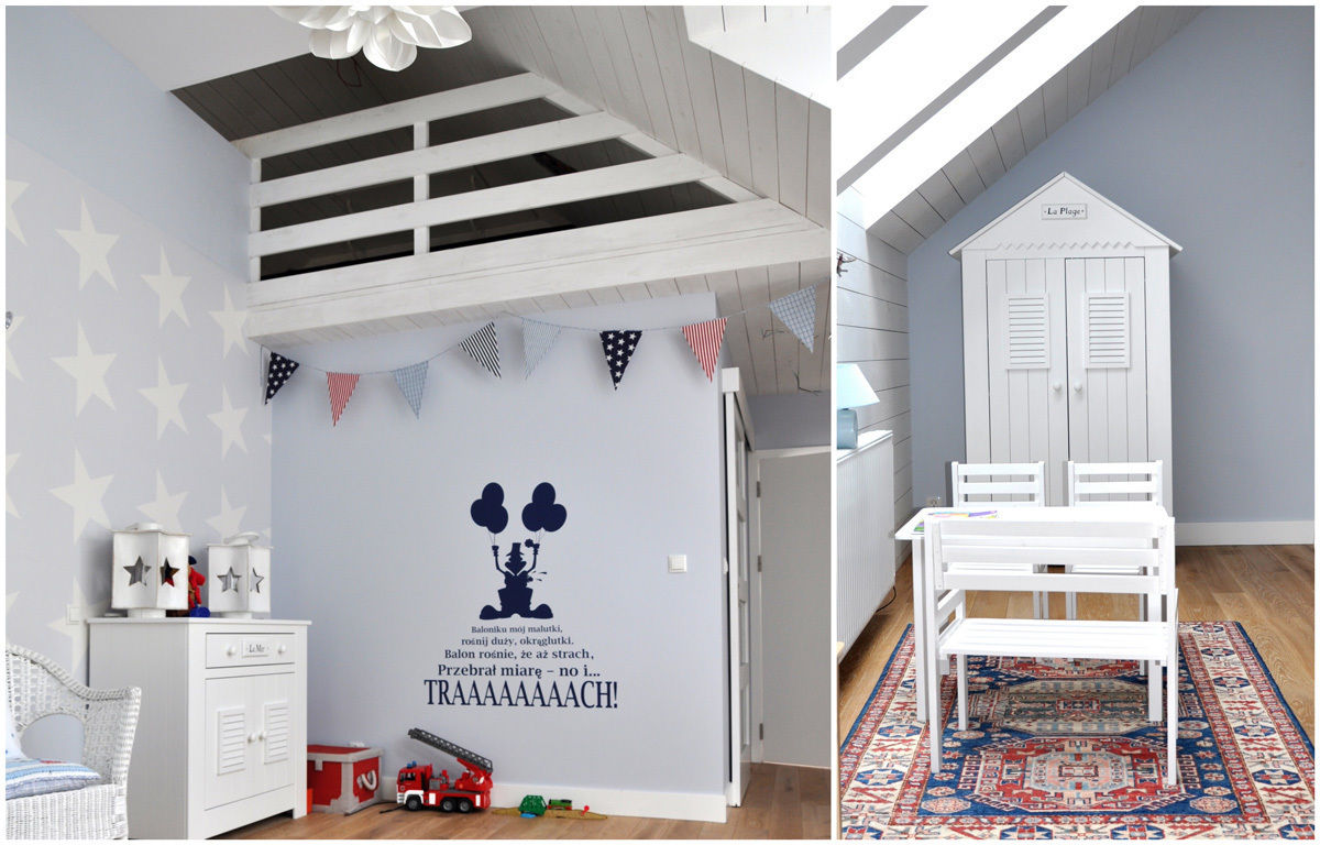 Dom pod Warszawą, MAKAO home MAKAO home Scandinavian style nursery/kids room