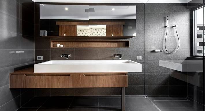 Bathrooms by Moda Interiors, Perth, Western Australia Moda Interiors Phòng tắm phong cách hiện đại