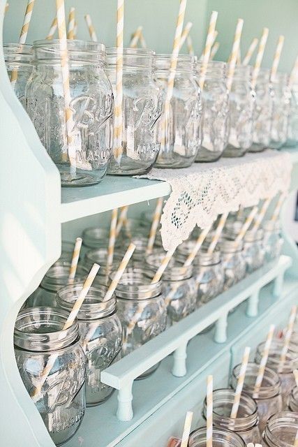 Mason Jars: de meest populaire glazen potten uit Amerika om o.a. uit te drinken en te eten!, Mason Jar Kitchen Mason Jar Kitchen Country style kitchen Cutlery, crockery & glassware