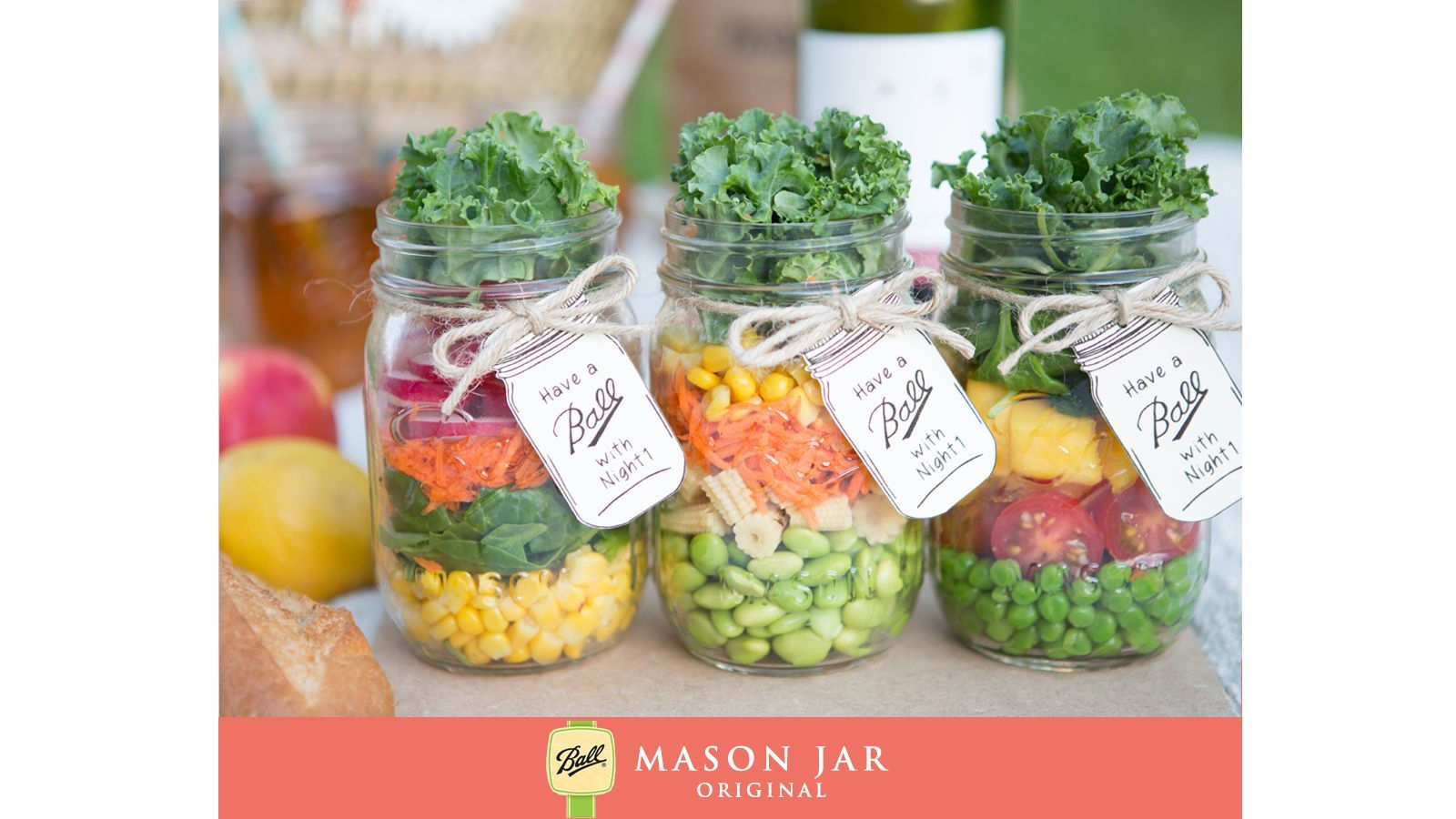 Mason Jars: de meest populaire glazen potten uit Amerika om o.a. uit te drinken en te eten!, Mason Jar Kitchen Mason Jar Kitchen Dapur Gaya Country Cutlery, crockery & glassware