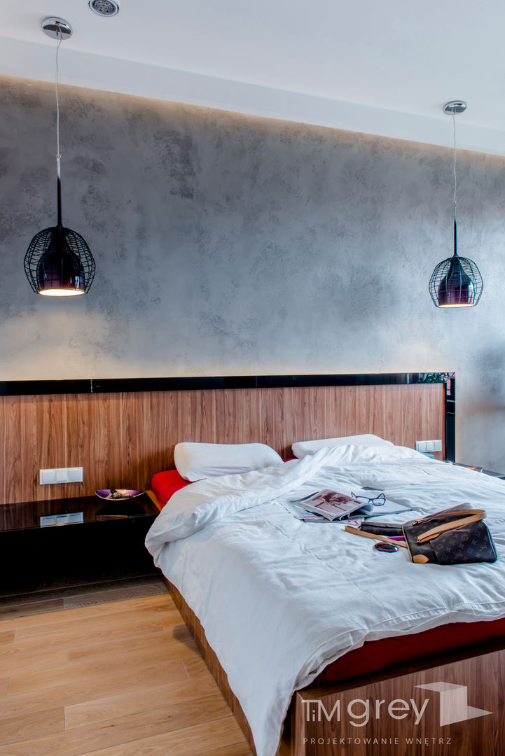 Modern Apartment - 100m2, TiM Grey Interior Design TiM Grey Interior Design Camera da letto moderna