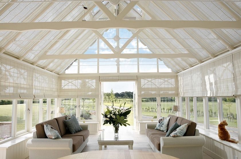 Conservatory Blind Appeal Home Shading Modern Windows and Doors Blinds & shutters
