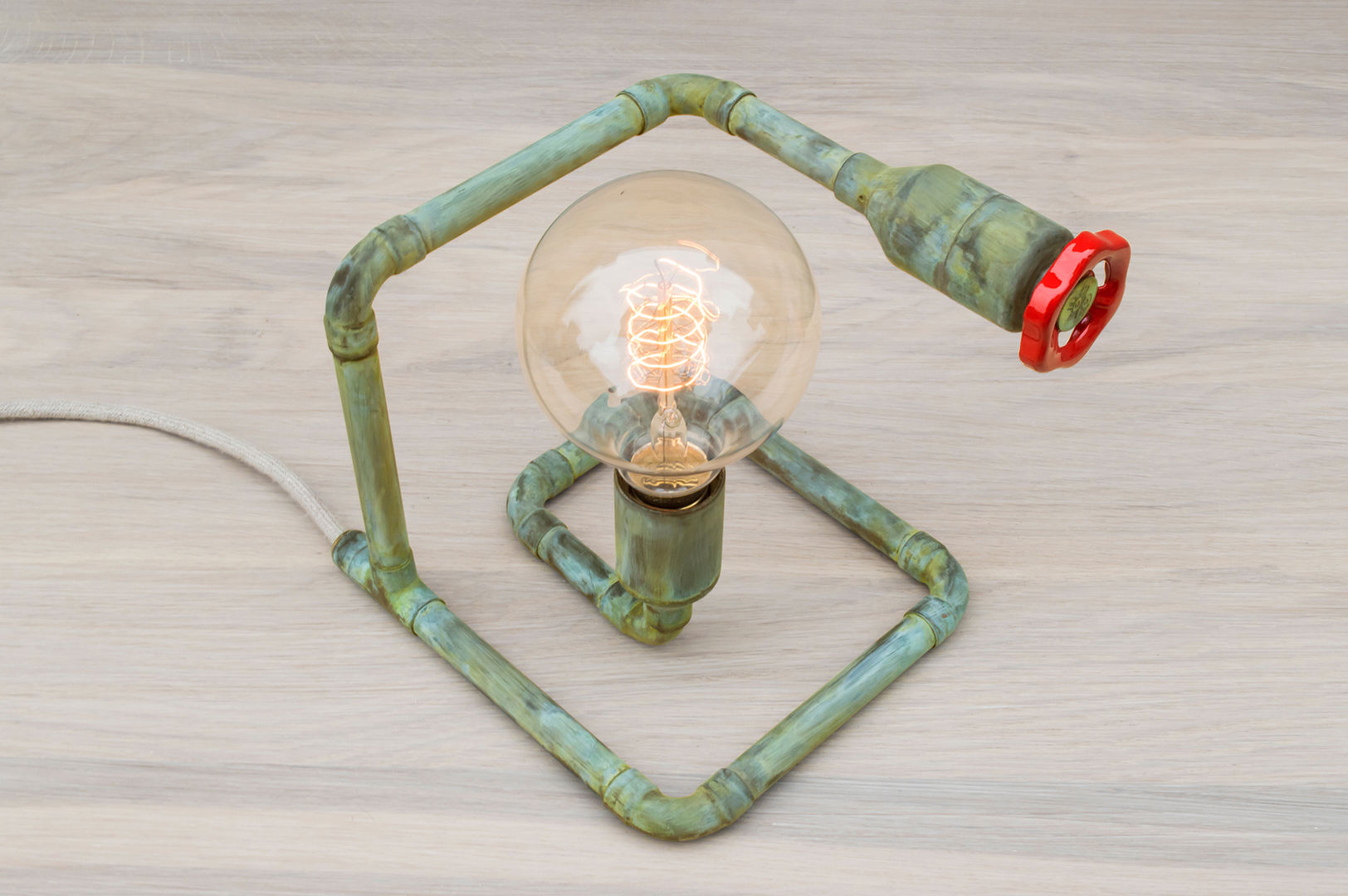 STOPO Copperl Table Lamp homify Skandinavische Schlafzimmer Beleuchtung