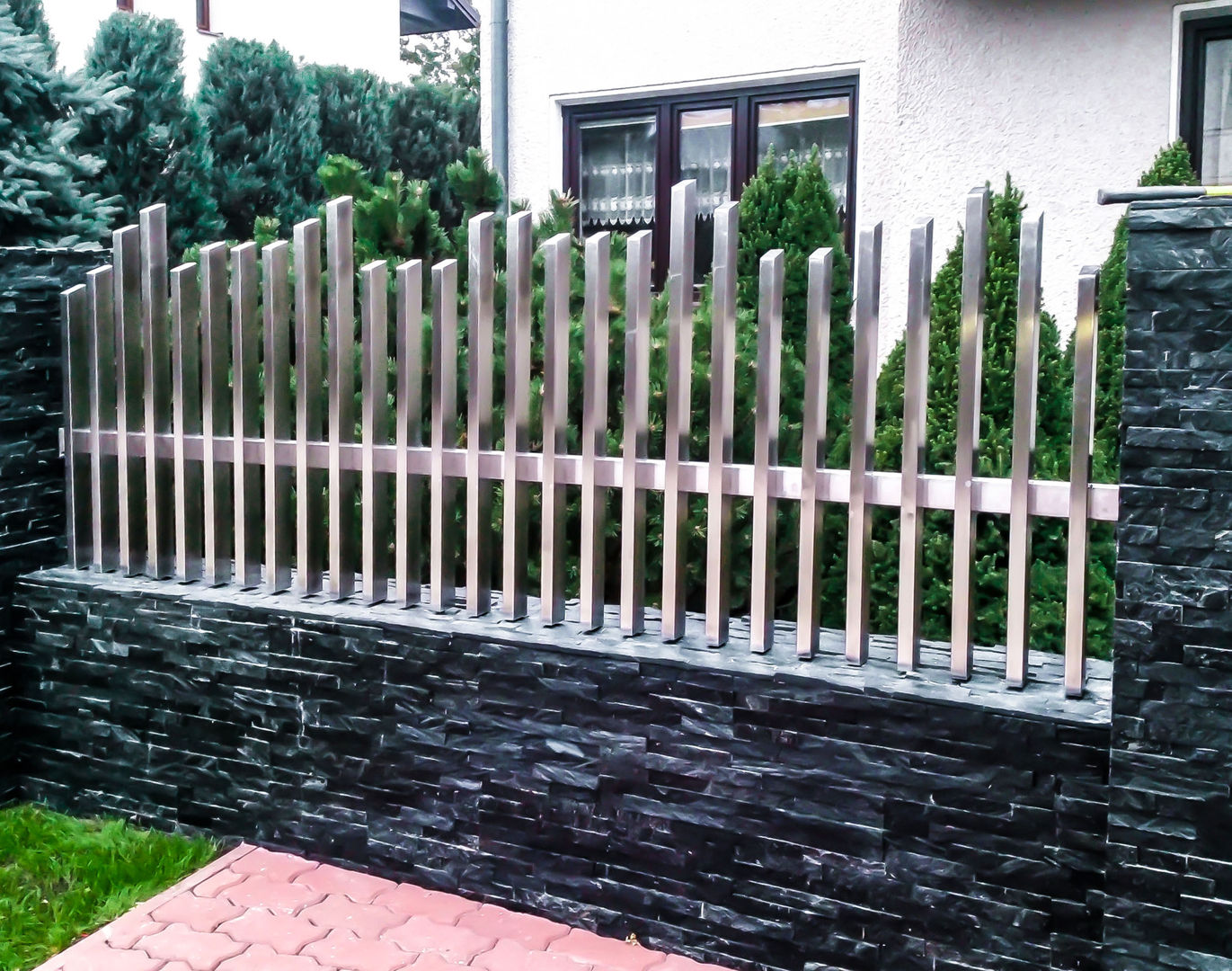 Realizacja ogrodzenia 19, Armet Armet Modern garden Fencing & walls