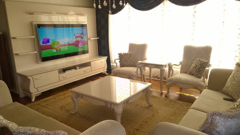 Şehzade Salon Takımı Sonmez Mobilya Avantgarde Boutique Modoko Klasik Oturma Odası TV Dolabı & Mobilyaları