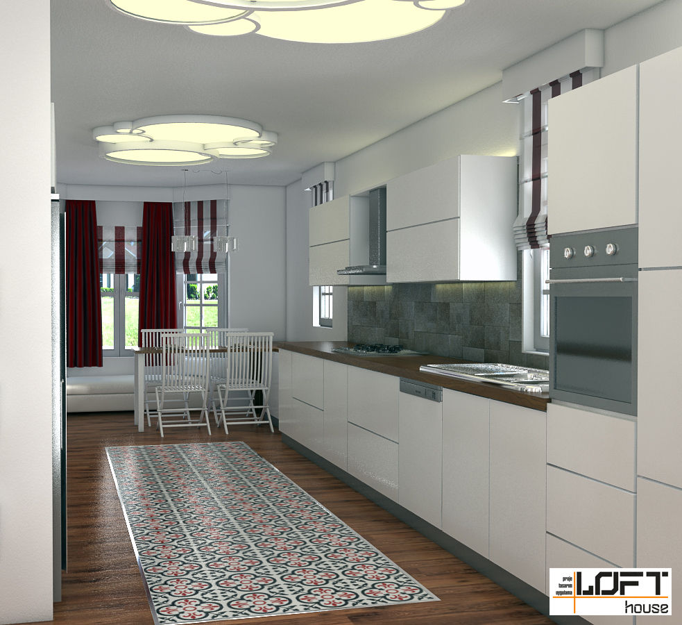 homify مطبخ رفوف وأدراج