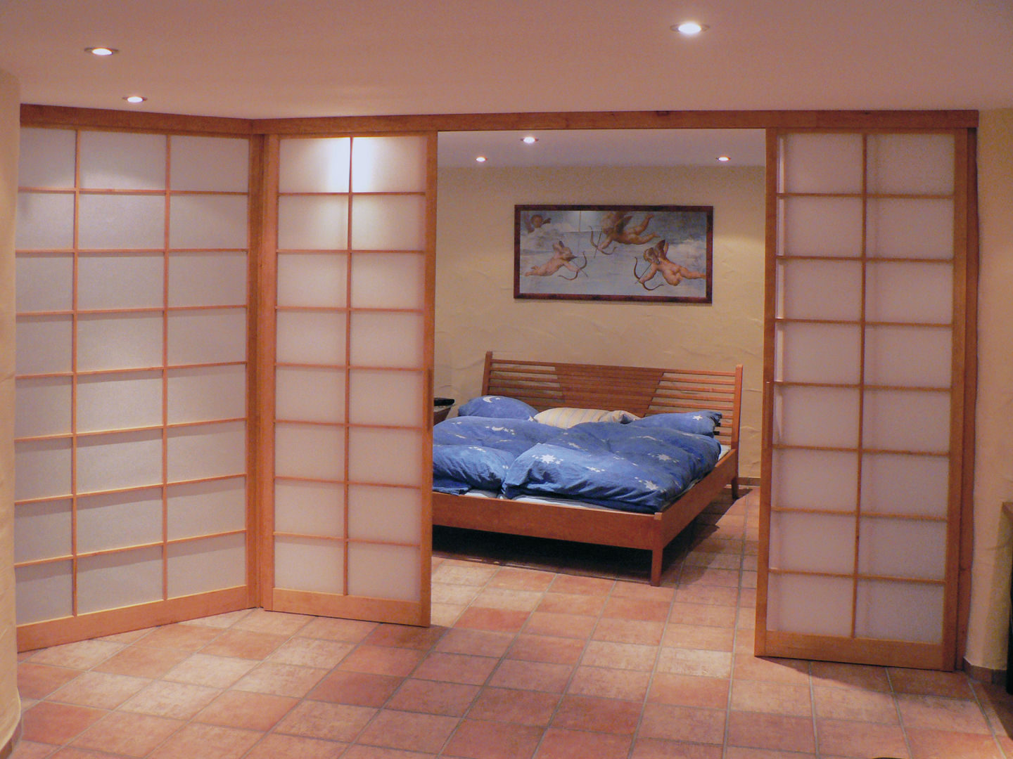 SHOJI japanische Schiebeelmente. Raumteiler und Raumgestalter, Alignum Möbelbau Alignum Möbelbau Bedroom