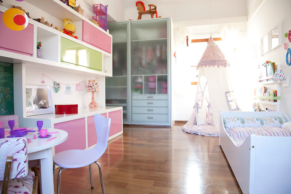 Quarto menina, Asenne Arquitetura Asenne Arquitetura Nursery/kid’s room