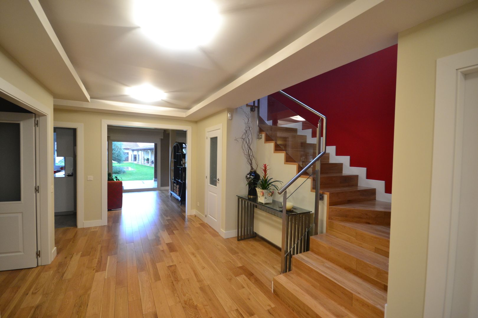 Casa Rústica en Ciudad Real, Canexel Canexel Eclectic corridor, hallway & stairs