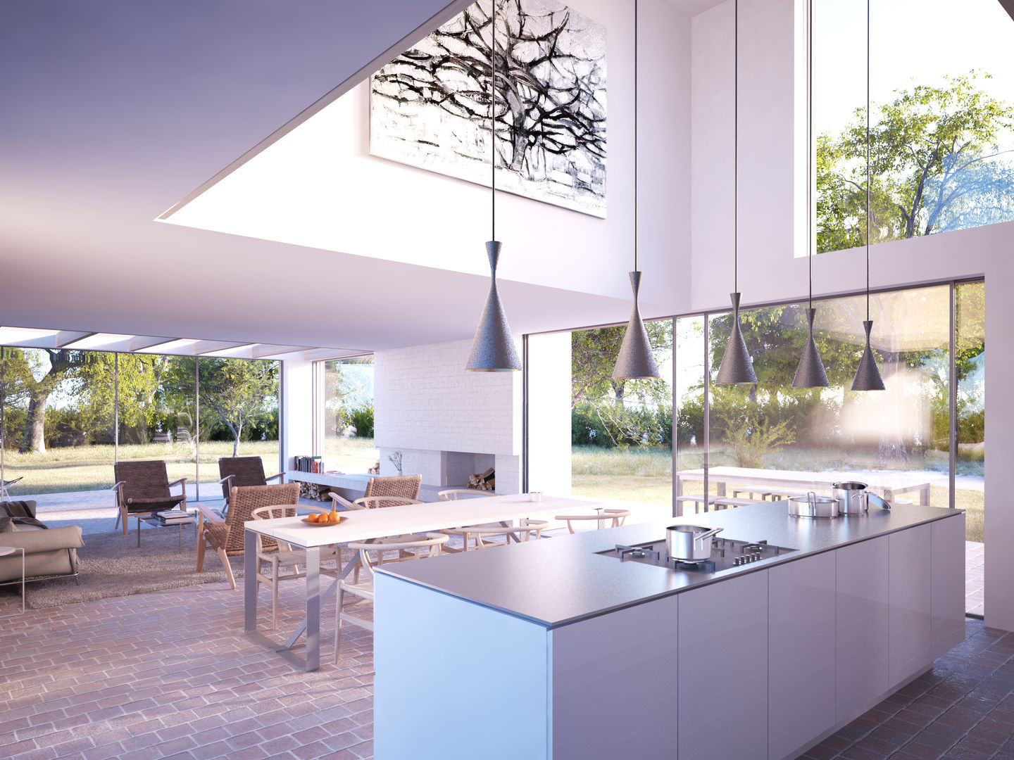Woodpeckers, Strom Architects Strom Architects Cocinas de estilo moderno