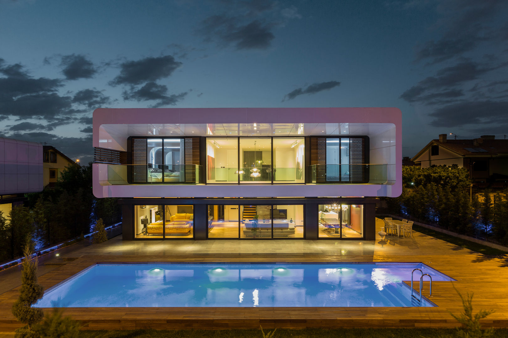 BK House Bahadır Kul Architects Modern Evler