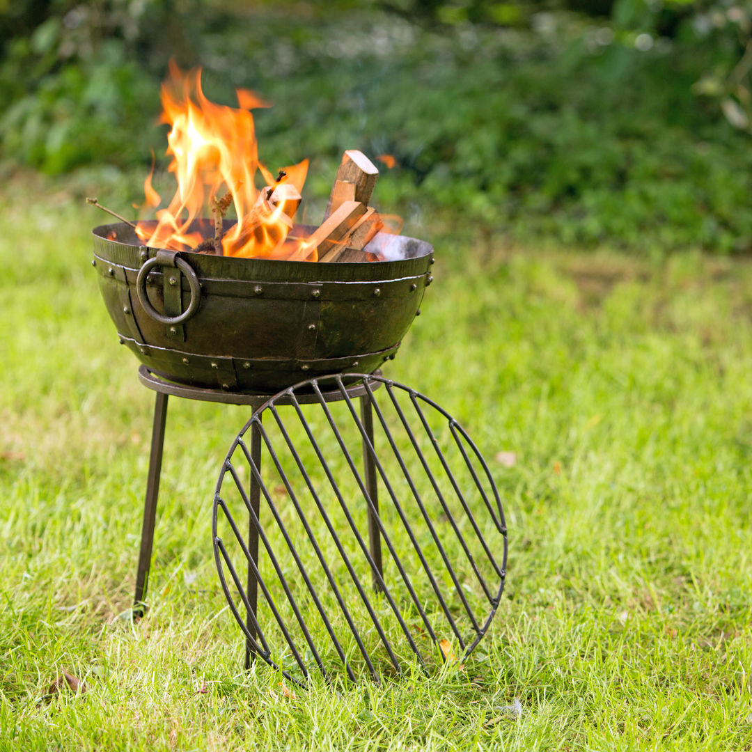 Portable firebowl Hen and Hammock Colonial style garden Fire pits & barbecues