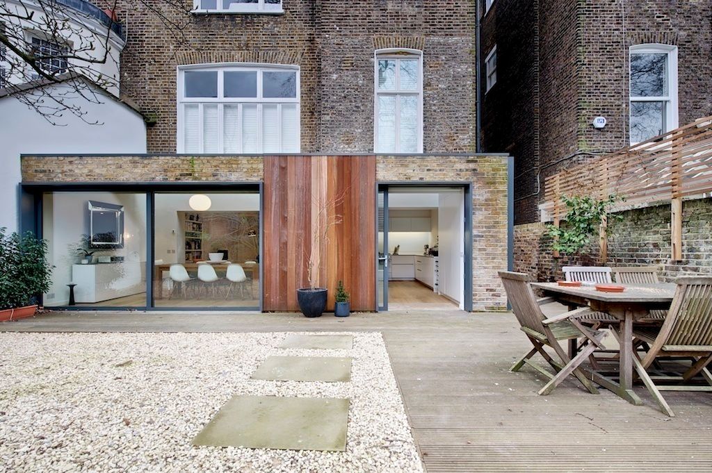 Garden view Belsize Architects Modern houses
