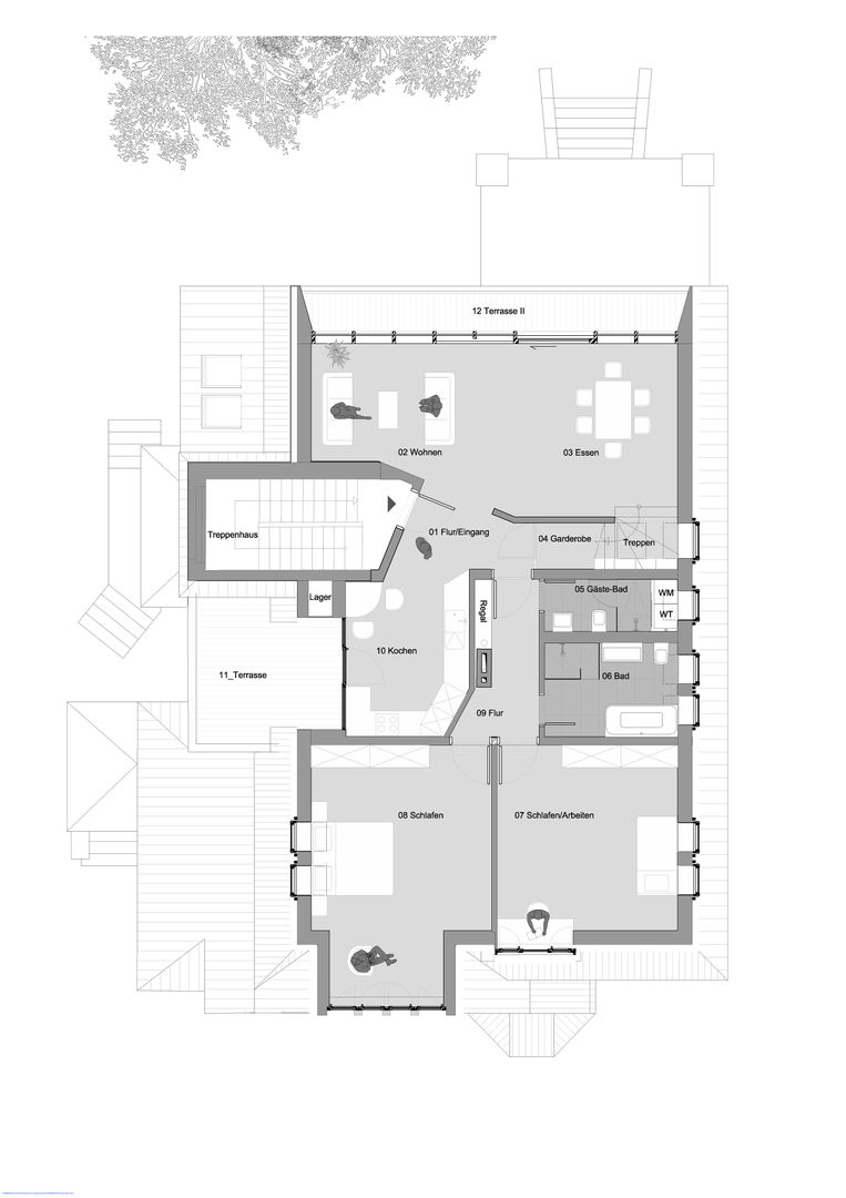 S82 ein modernes Baumhaus, rundzwei Architekten rundzwei Architekten