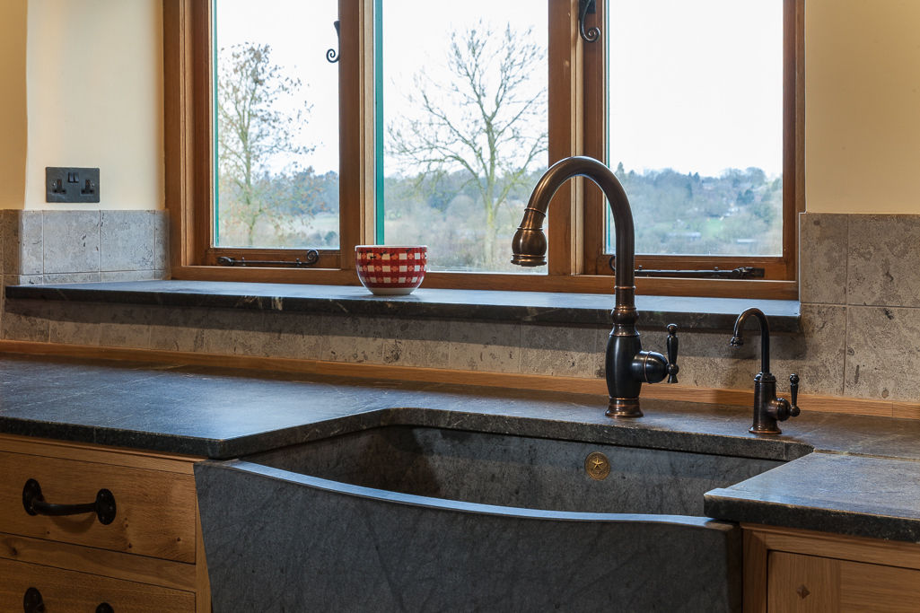 Bespoke sink PAN|brasilia UK Ltd Eclectische keukens Gootstenen & armaturen