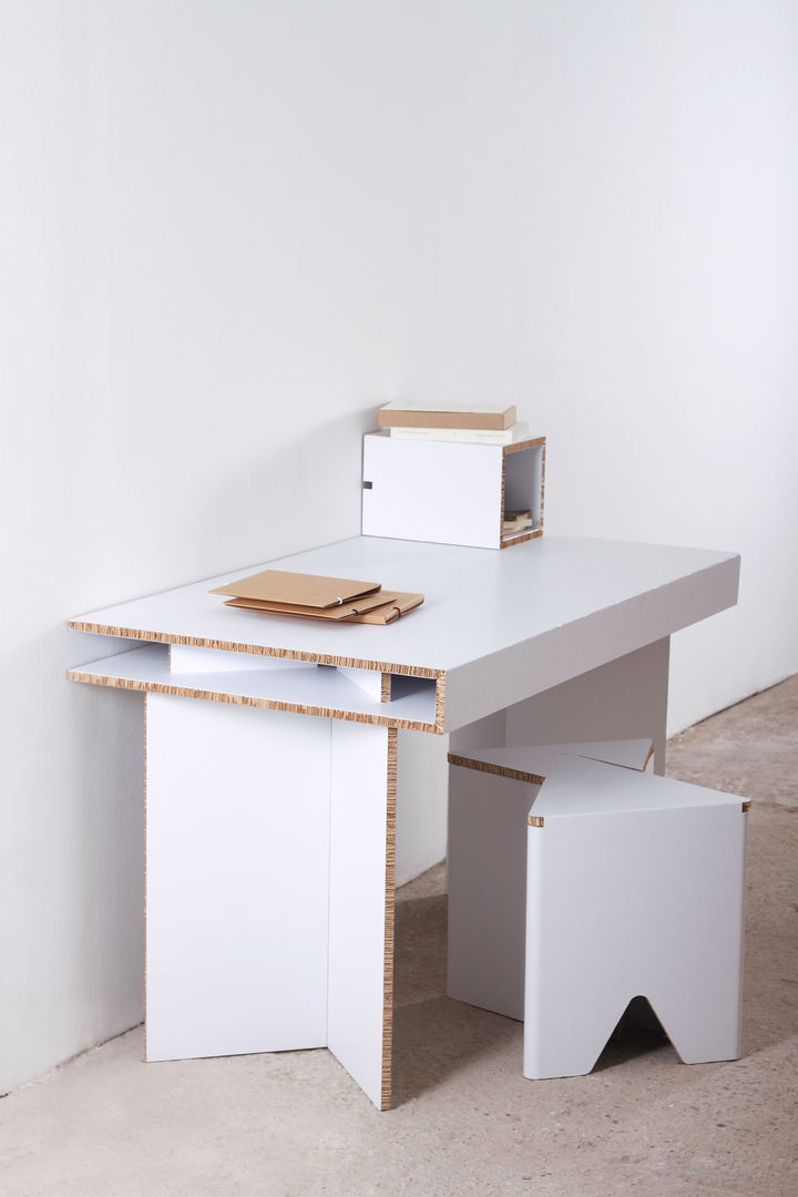 MUNERIX, CARDBOARD FURNITURE AND PROJECTS CARDBOARD FURNITURE AND PROJECTS Commercial spaces Office spaces & stores
