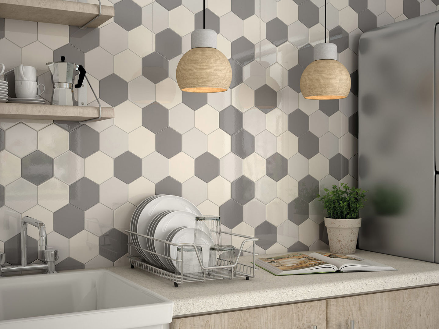homify Classic style walls & floors Tiles