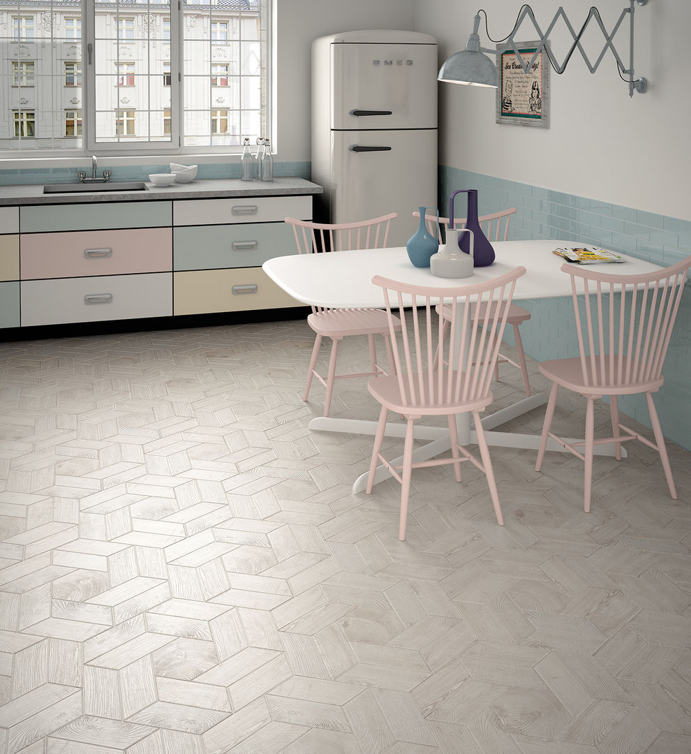 homify Murs & Sols industriels Carrelage