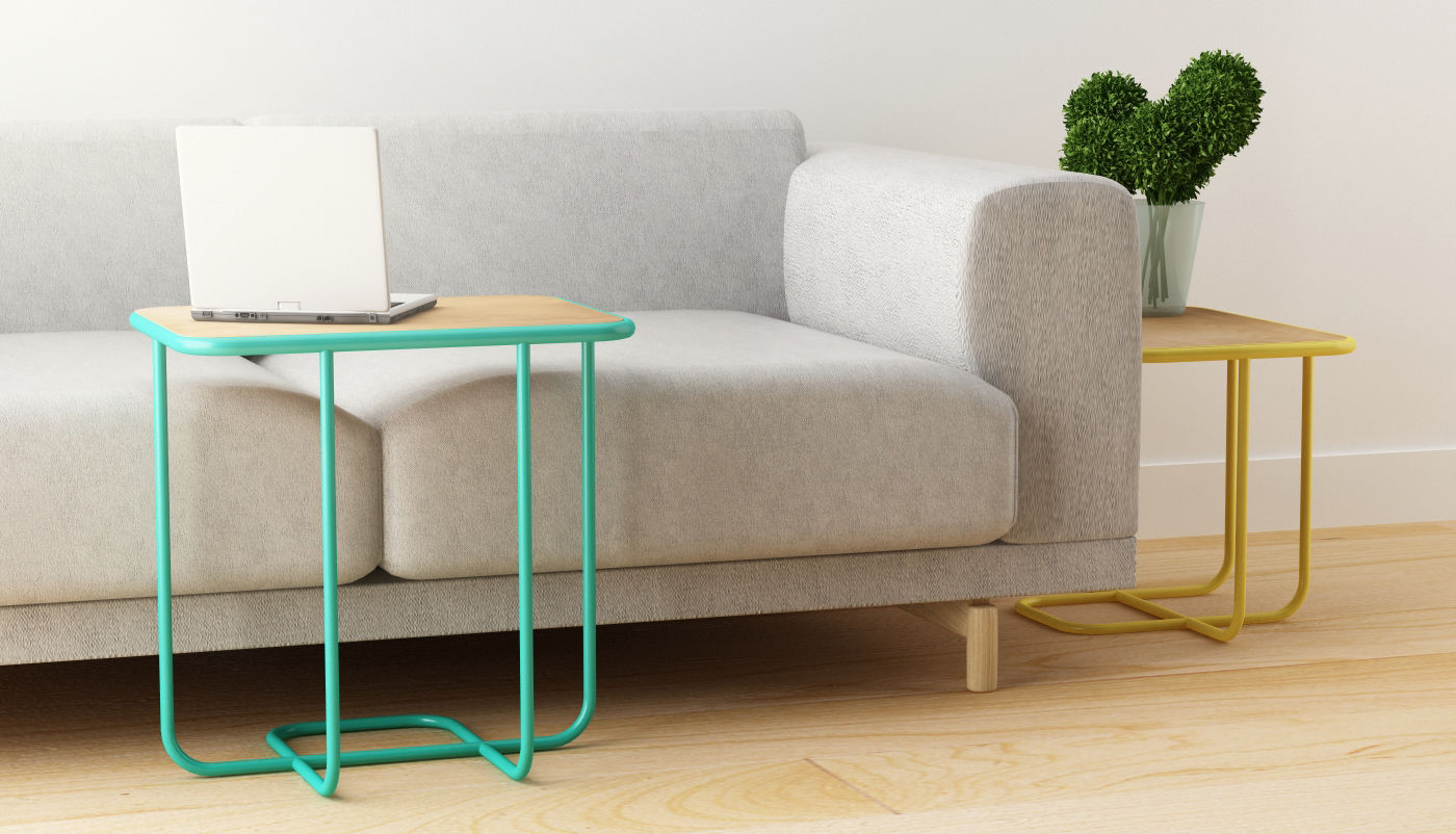 homify Minimalistische Wohnzimmer Couch- und Beistelltische