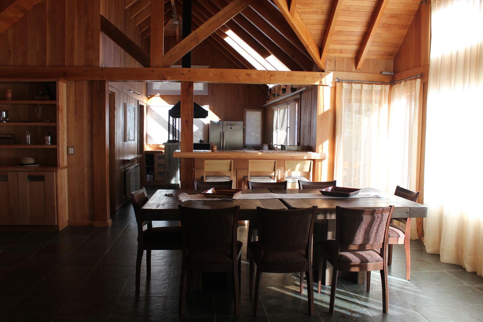 Cabaña Las Pendientes - Patagonia Argentina, Aguirre Arquitectura Patagonica Aguirre Arquitectura Patagonica Classic style living room