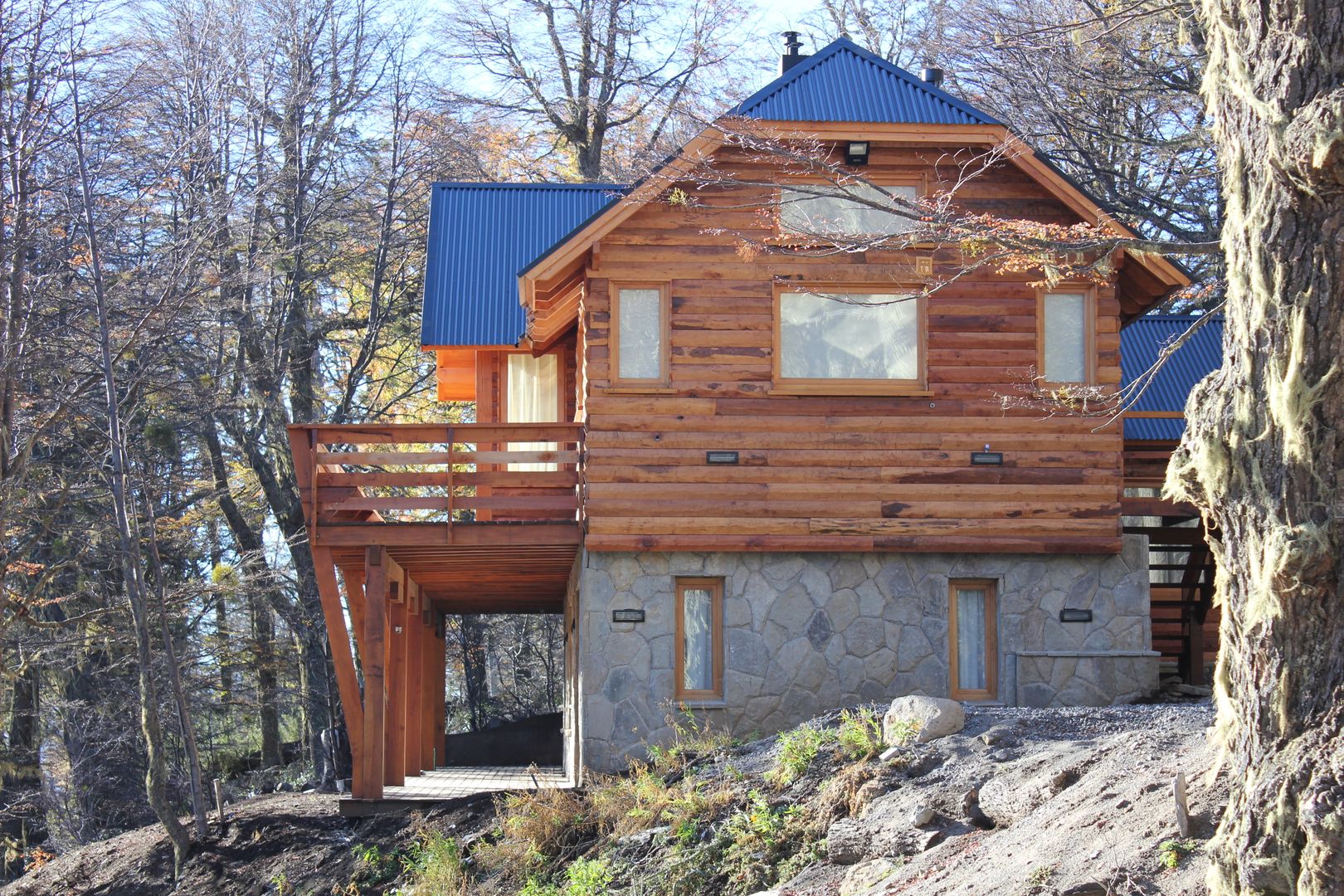 Cabaña Las Pendientes - Patagonia Argentina, Aguirre Arquitectura Patagonica Aguirre Arquitectura Patagonica Klasik Evler