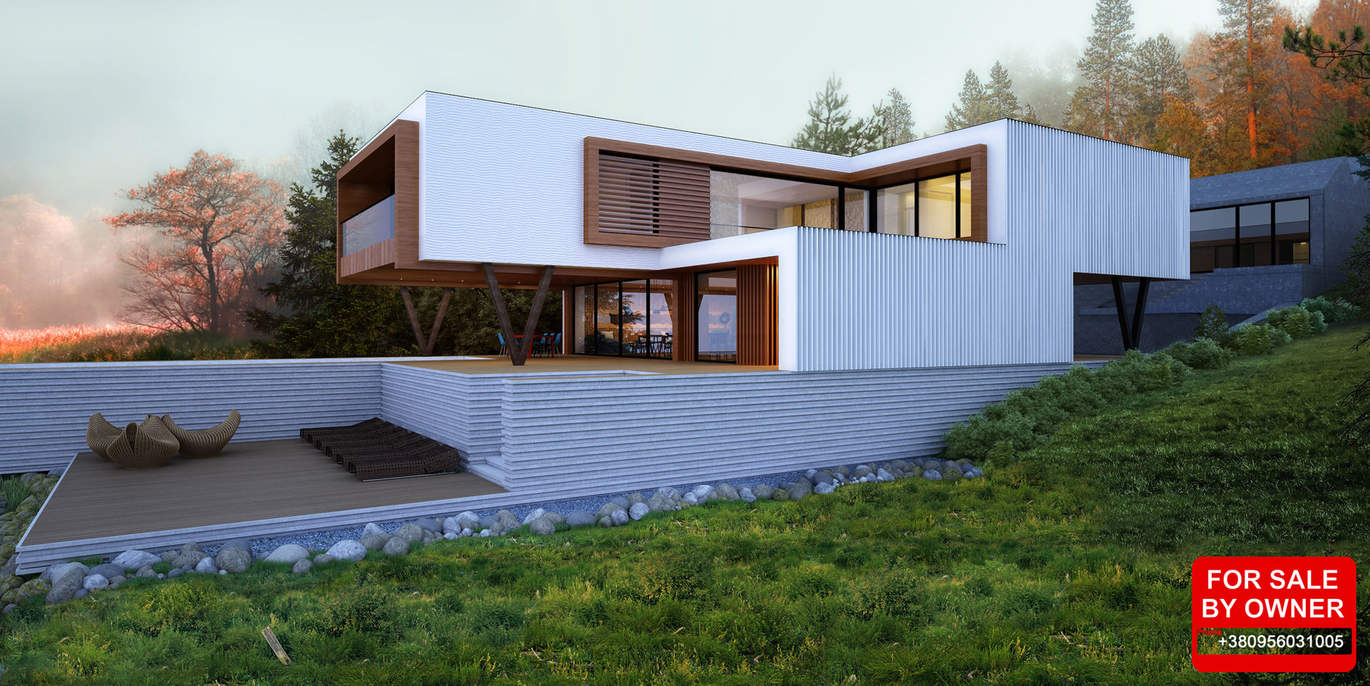 Дом в Днепропетровске, ALEXANDER ZHIDKOV ARCHITECT ALEXANDER ZHIDKOV ARCHITECT Minimalist house