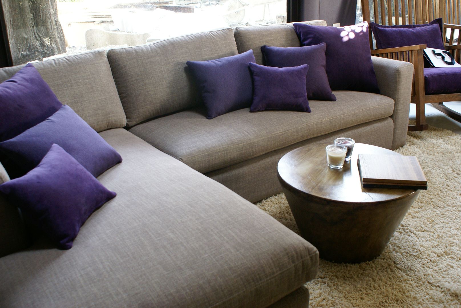 Sofa chaise homify Salas multimedia de estilo moderno