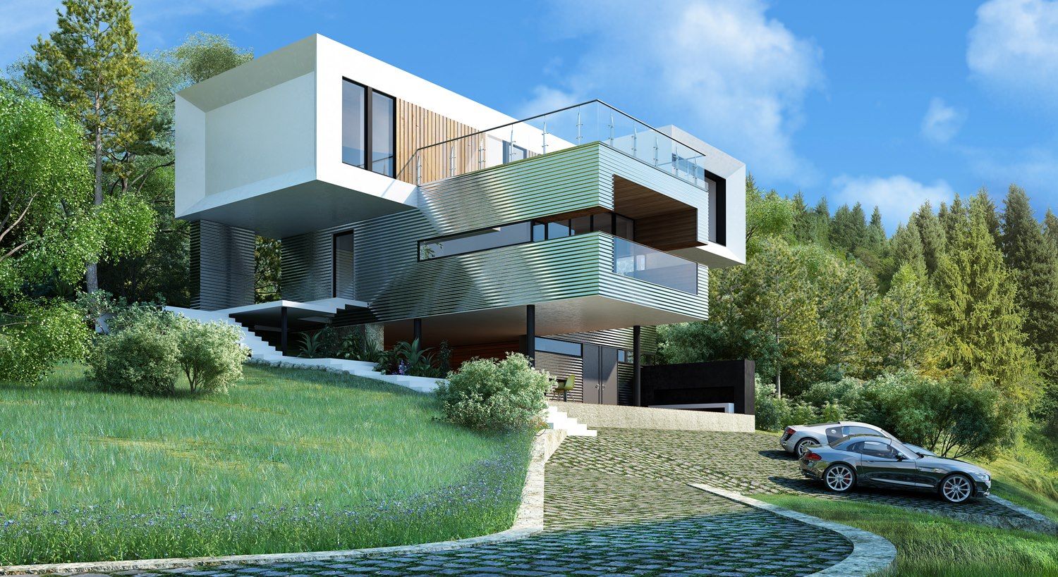 Дом в Масандре, ALEXANDER ZHIDKOV ARCHITECT ALEXANDER ZHIDKOV ARCHITECT Minimalist house