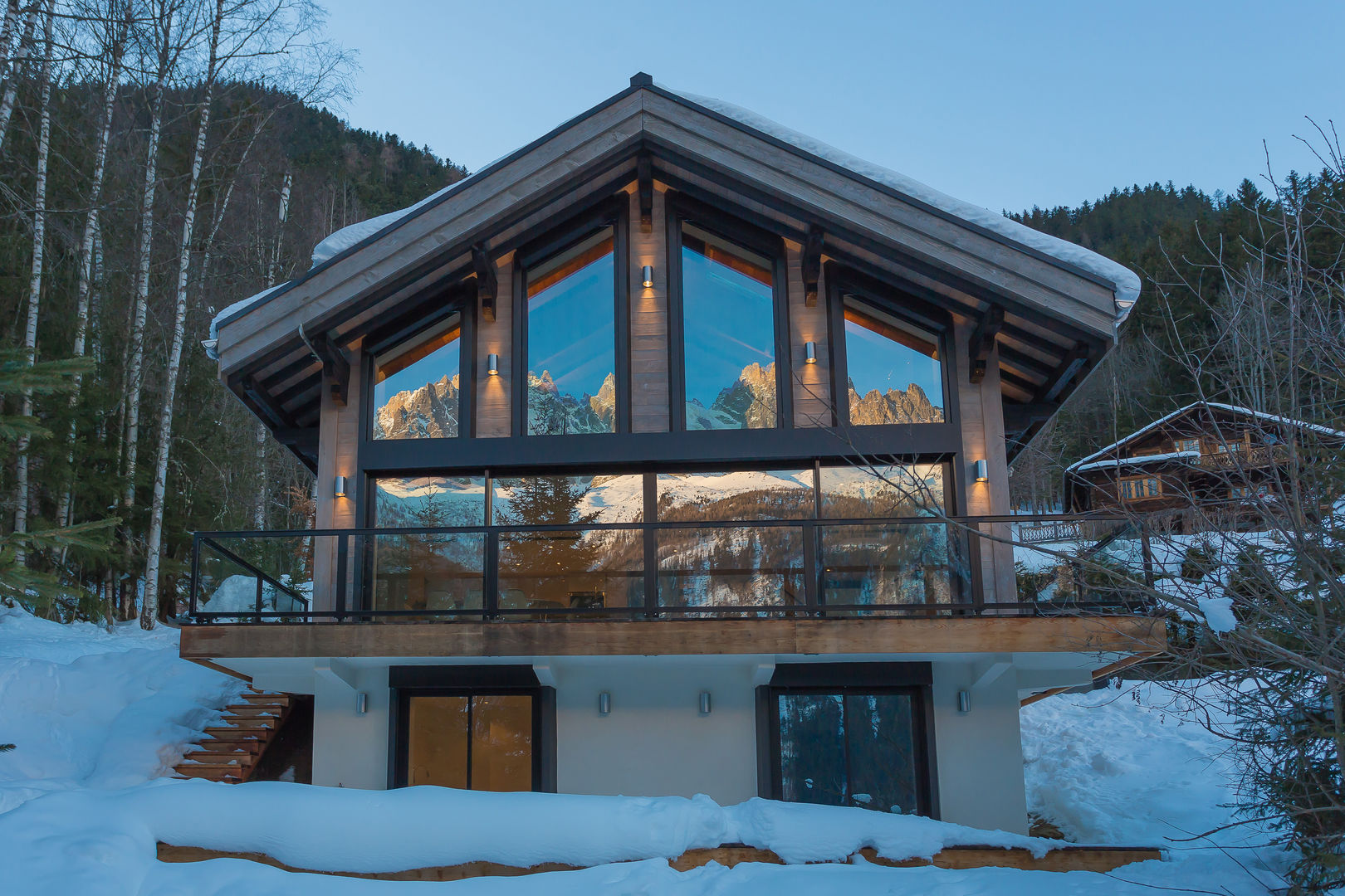 Chalet DAG, Chevallier Architectes Chevallier Architectes Casas modernas