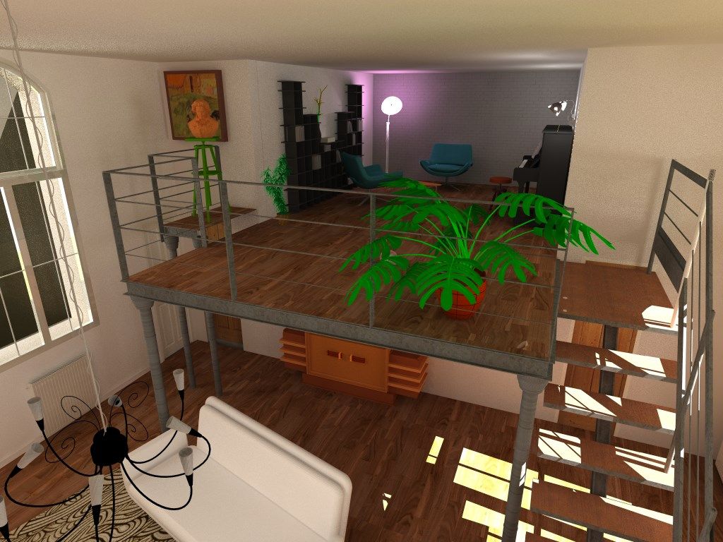 projet de création d'un loft, Reinvente Ta Maison Reinvente Ta Maison Living room