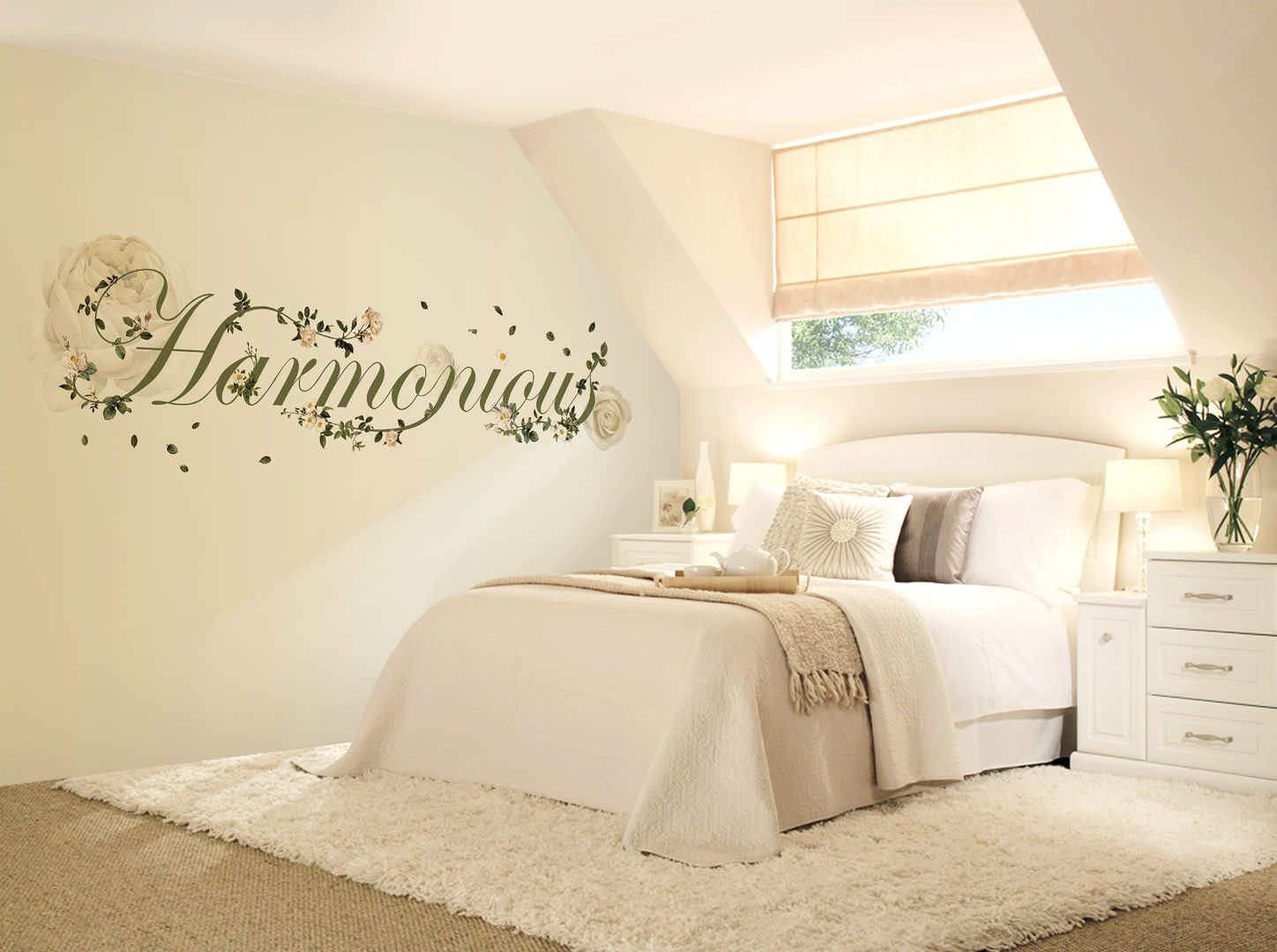 Mural wallpaper 뮤럴벽지, U2 U2 Pareti & Pavimenti in stile moderno Carta da parati