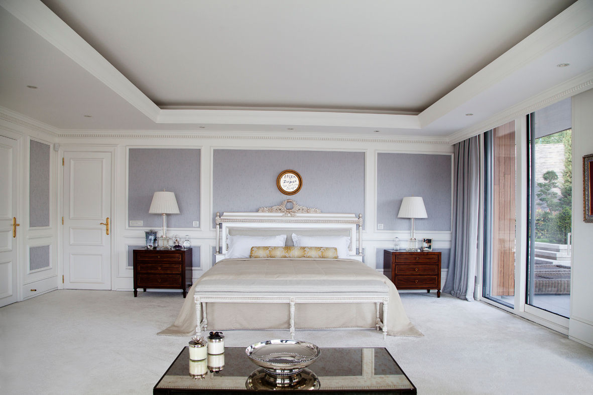 ÇUBUKLU VADİ EVİ, Kerim Çarmıklı İç Mimarlık Kerim Çarmıklı İç Mimarlık Modern style bedroom