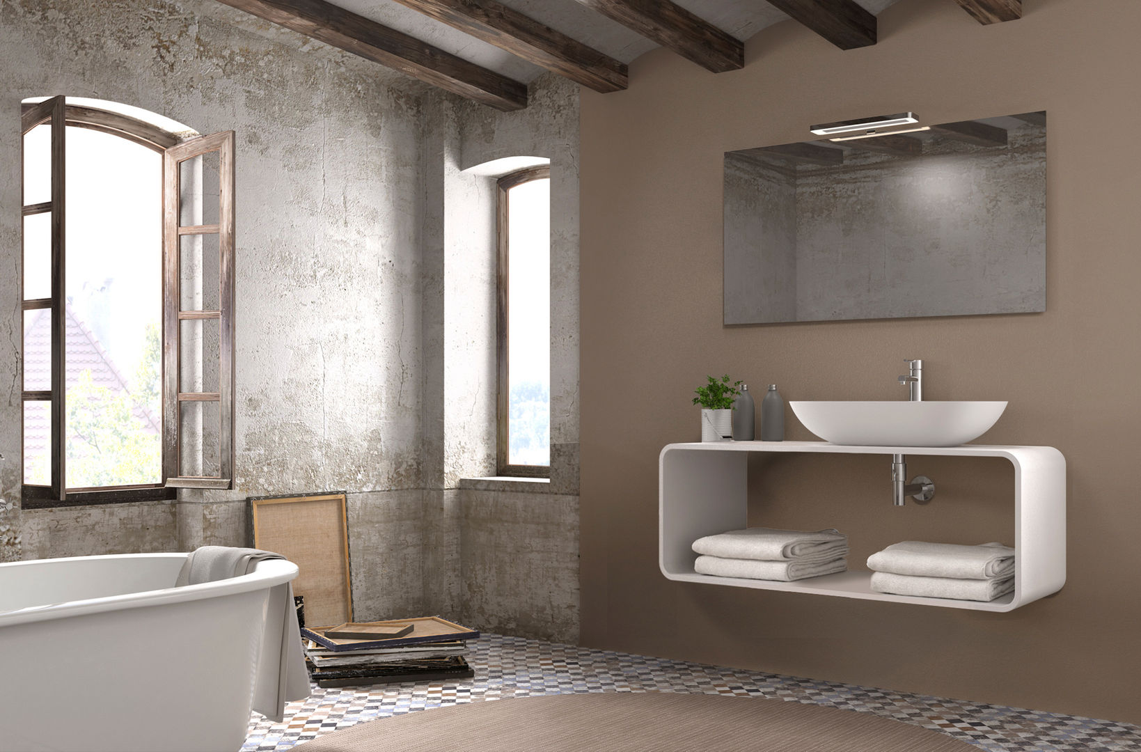 Mueble de baño Essence , Astris Astris حمام مخازن