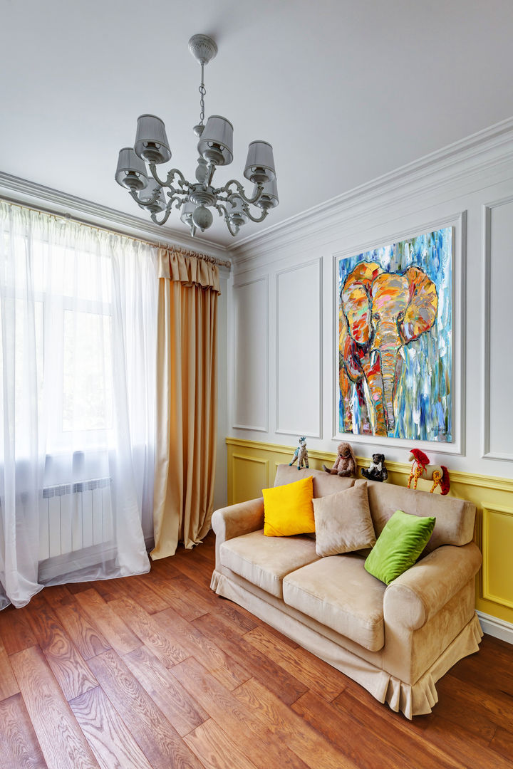 Яркий, сложный, всеми любимый Ход Конем, YOUSUPOVA YOUSUPOVA Eclectic style living room
