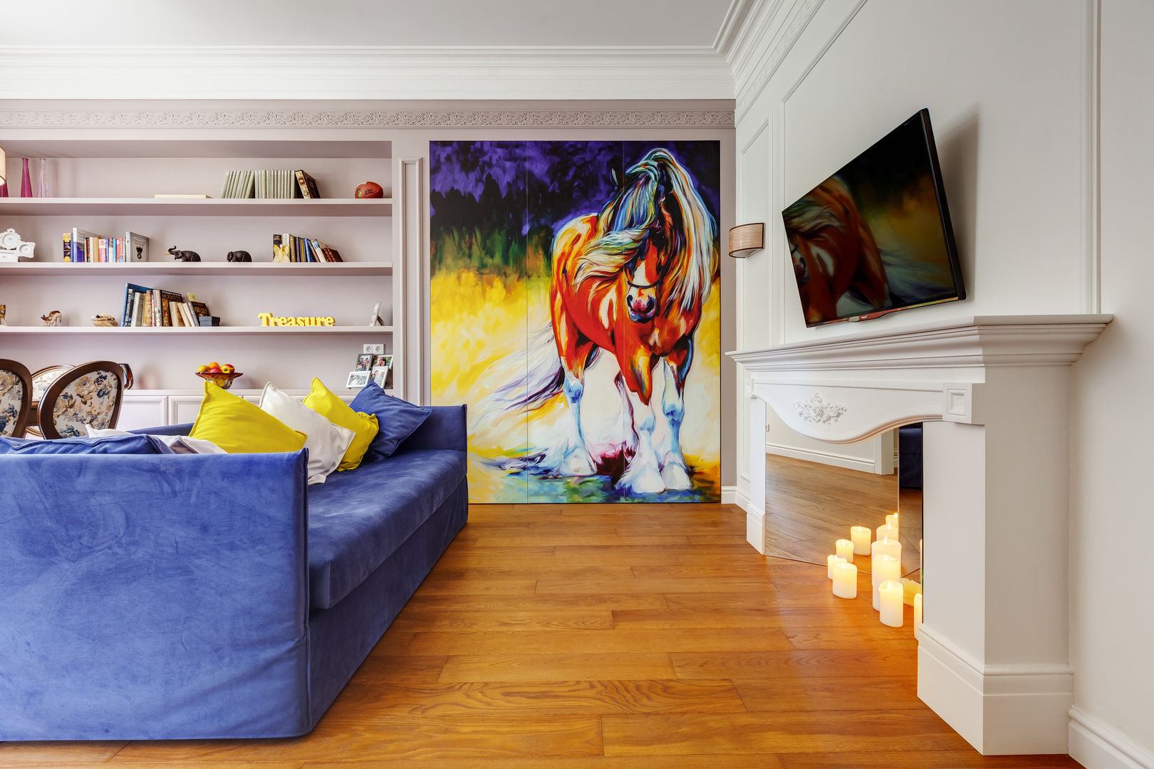 Яркий, сложный, всеми любимый Ход Конем, YOUSUPOVA YOUSUPOVA Eclectic style living room