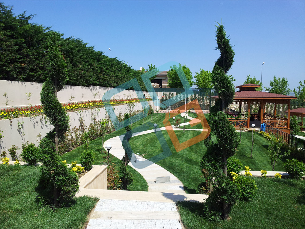 Peyzaj Uygulaması homify Modern Bahçe