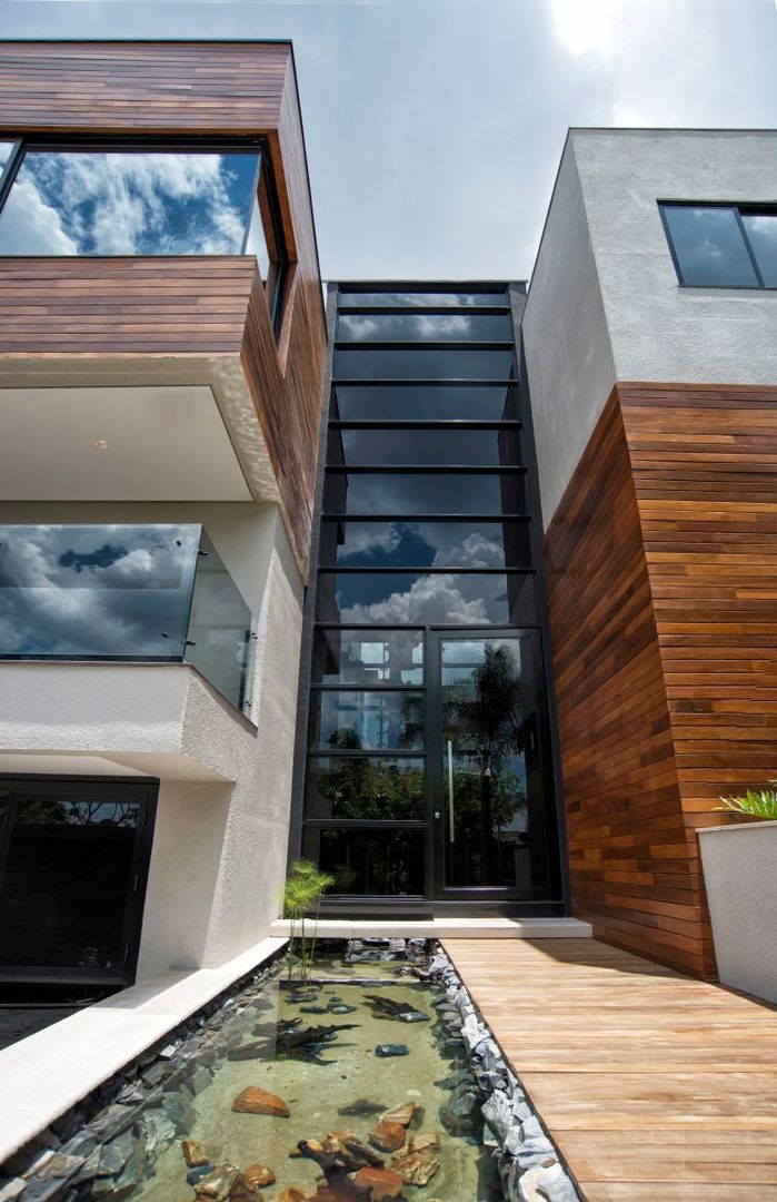 Projeto Casa Moderna - Jorge Elmor, Elmor Arquitetura Elmor Arquitetura منازل