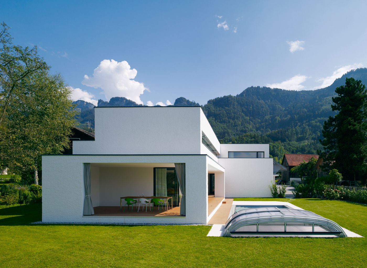 EFH in Hohenems, Baumschlager Hutter ZT GmbH Baumschlager Hutter ZT GmbH Modern houses