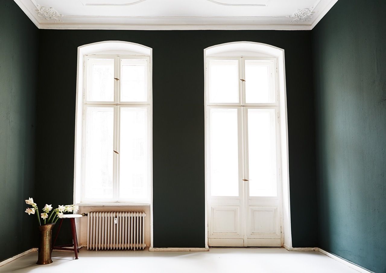 ARGILE Interieur matt "vert d´egypte" homify Klassische Wände & Böden Farben und Lasuren