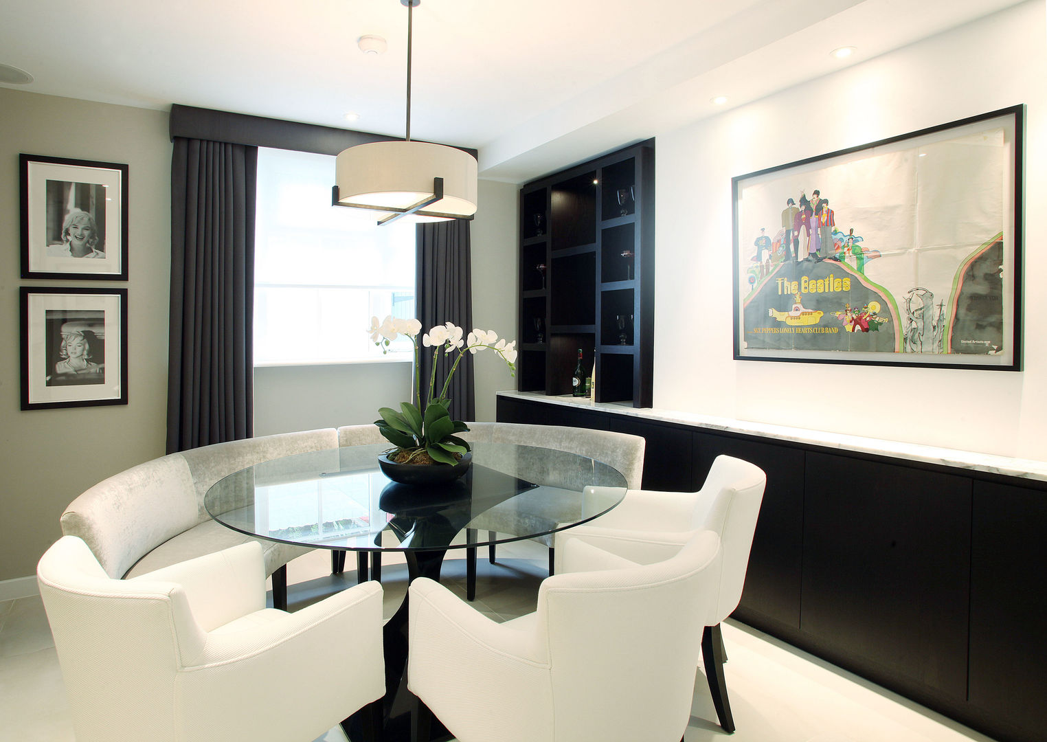 Fulham House by Peek Architecture., Alex Maguire Photography Alex Maguire Photography Dining room