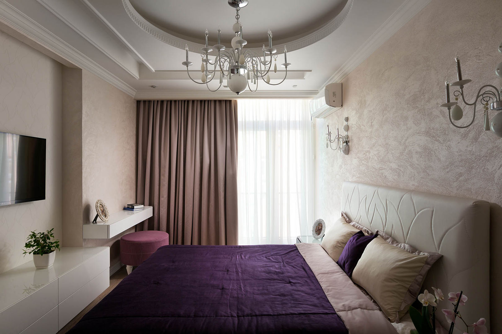 Элегантный интерьер для семьи с активным ребенком, YOUSUPOVA YOUSUPOVA Classic style bedroom