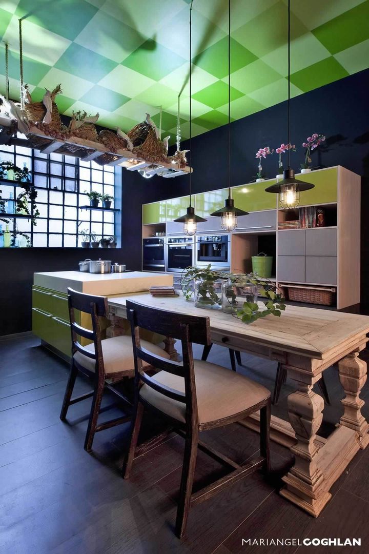 Cocina y pantry en Design House en DWM, MARIANGEL COGHLAN MARIANGEL COGHLAN Nhà bếp phong cách chiết trung