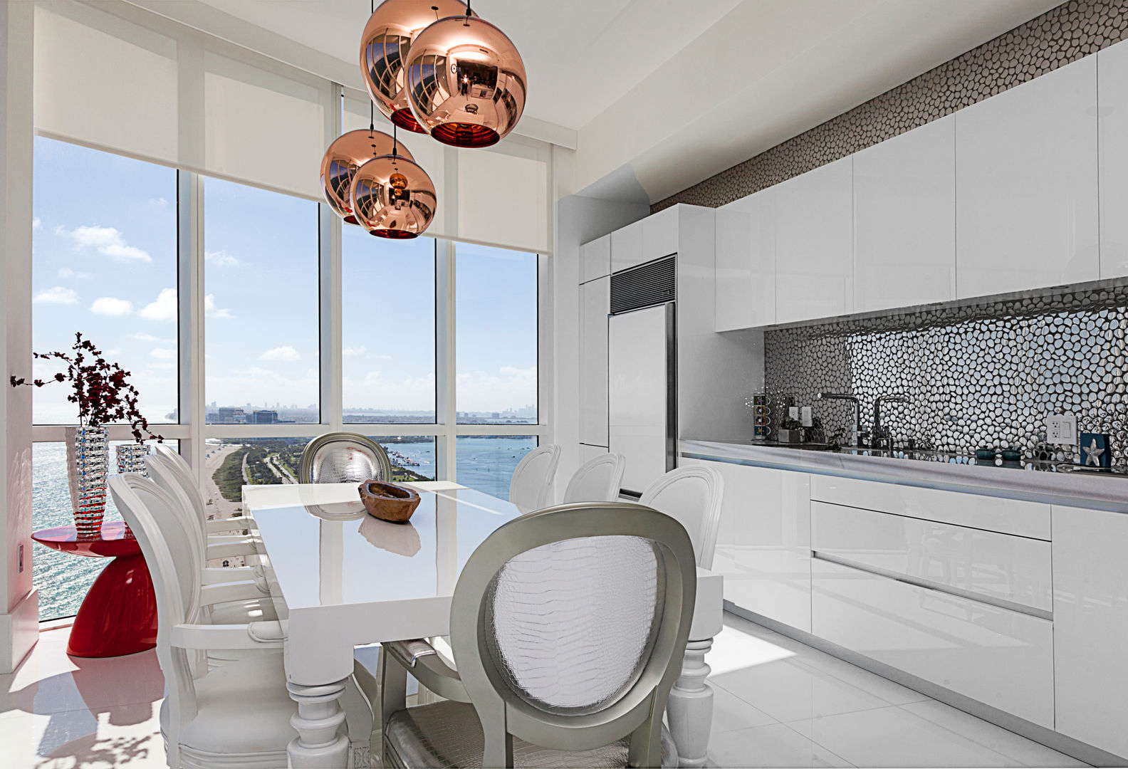 Sunny Isles - Florida - US, Infinity Spaces Infinity Spaces Dapur Modern