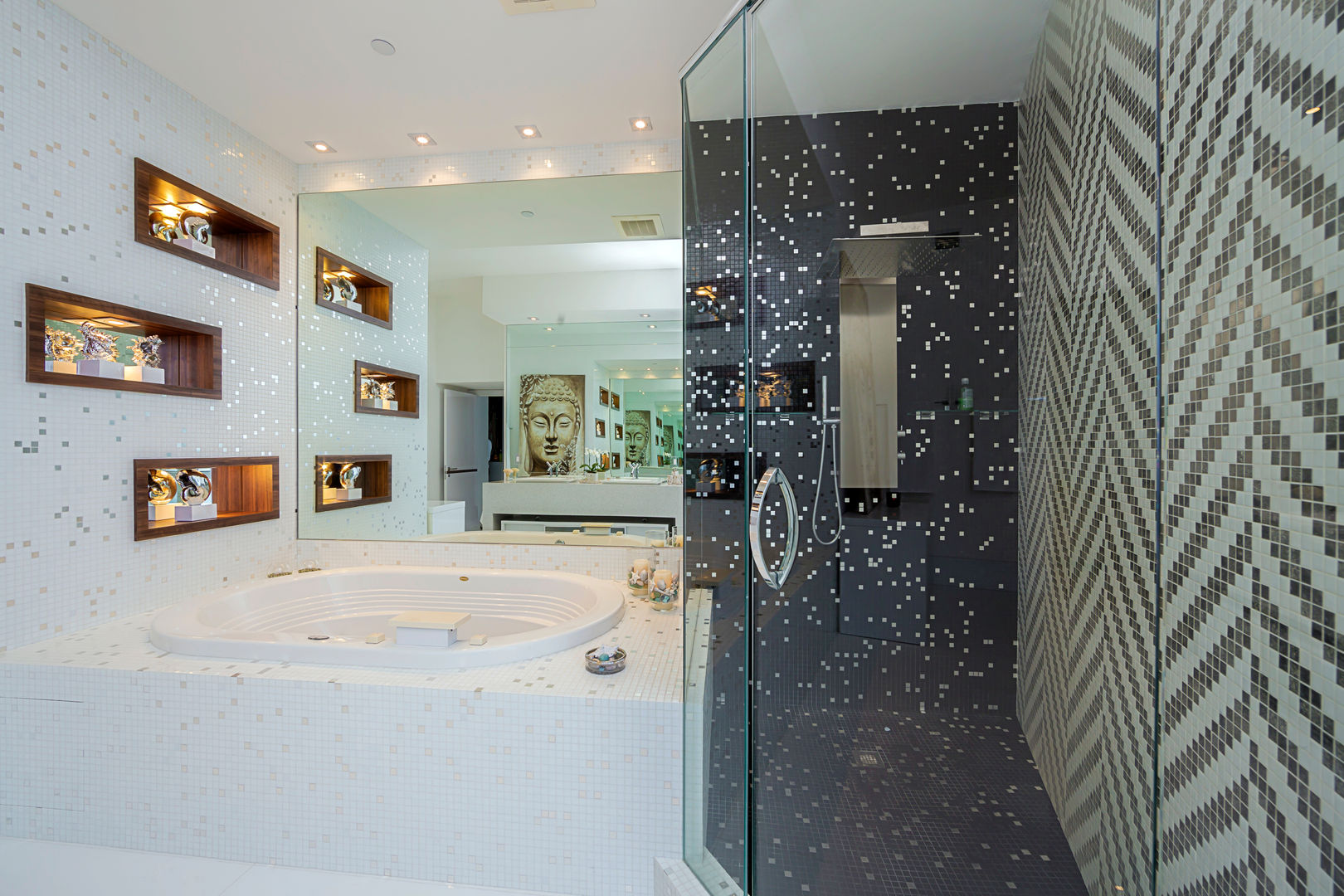 Sunny Isles - FL - US Infinity Spaces Casas de banho modernas