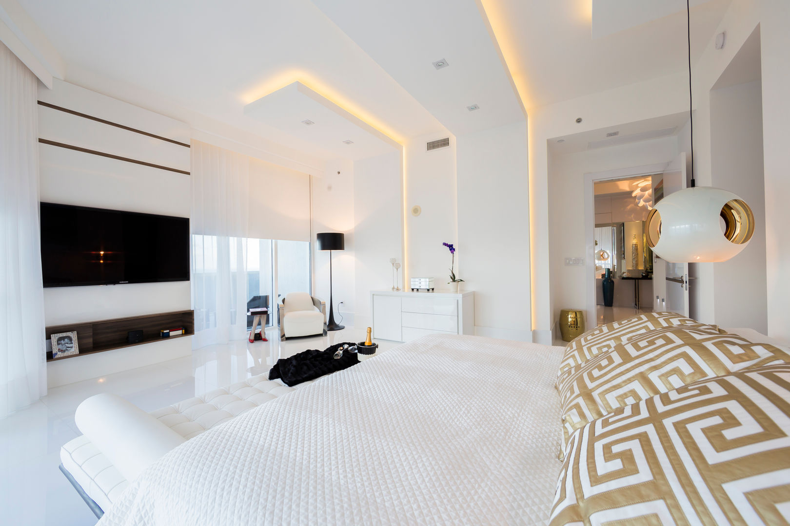 Sunny Isles - Florida - US, Infinity Spaces Infinity Spaces Modern Bedroom