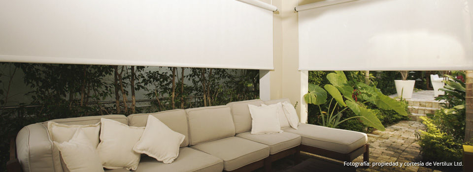 Cortinas tipo Rollers, Dino Conte Dino Conte Balkon, Beranda & Teras Modern Accessories & decoration