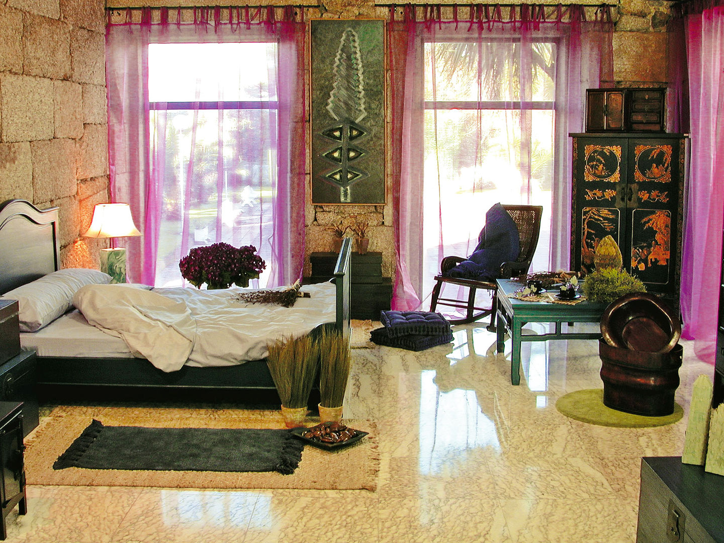 Vivienda unifamiliar con estilo oriental, Mow Global Design Mow Global Design Asian style bedroom