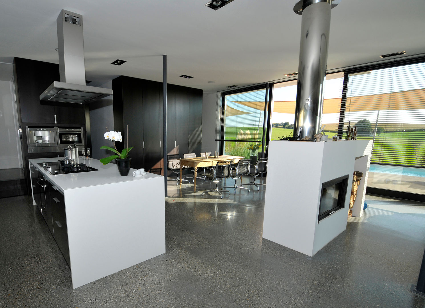 Landhaus Bonstetten, kunz architekten kunz architekten Country style dining room