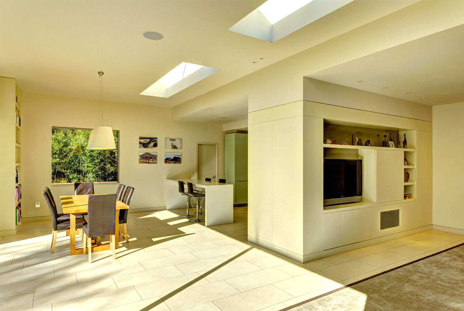 Muswell Hill House - 9 Jonathan Clark Architects Minimalist living room