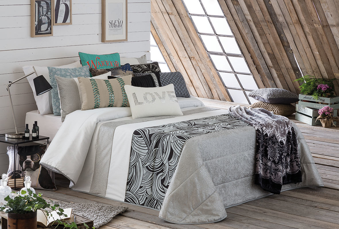 Colcha bouti decorativas, Dontextil.com Dontextil.com غرفة نوم أقمشة و منسوجات